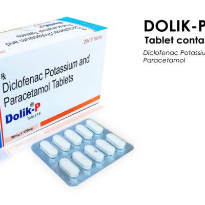 DOLIK-P Tab <br> Diclofenac 50 mg +Paracetamol 325 mg