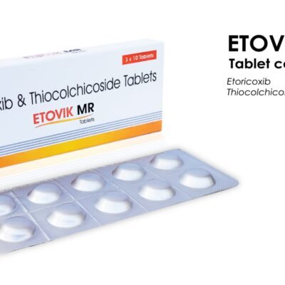 ETOVIK-MR <br>Etoricoxib 60 mg +Thiocholchicoside 4 mg Tablet