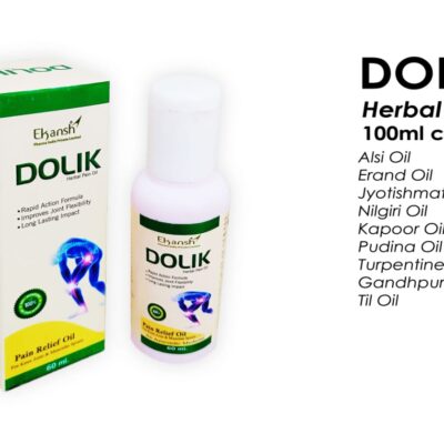 DOLIK Pain Relief Oil <br>                                           Herbal Pain Relief Oil