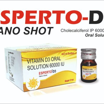 ESPERTO-D3 <br>Nano Shot Each 5 ml --60000 i.u. Cholecalceferol