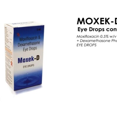 MOXEK –D EYE DROP<br> Moxifloxacin + Dexamethasone